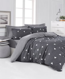 L'essentiel linge de maison Üçgen - Grey